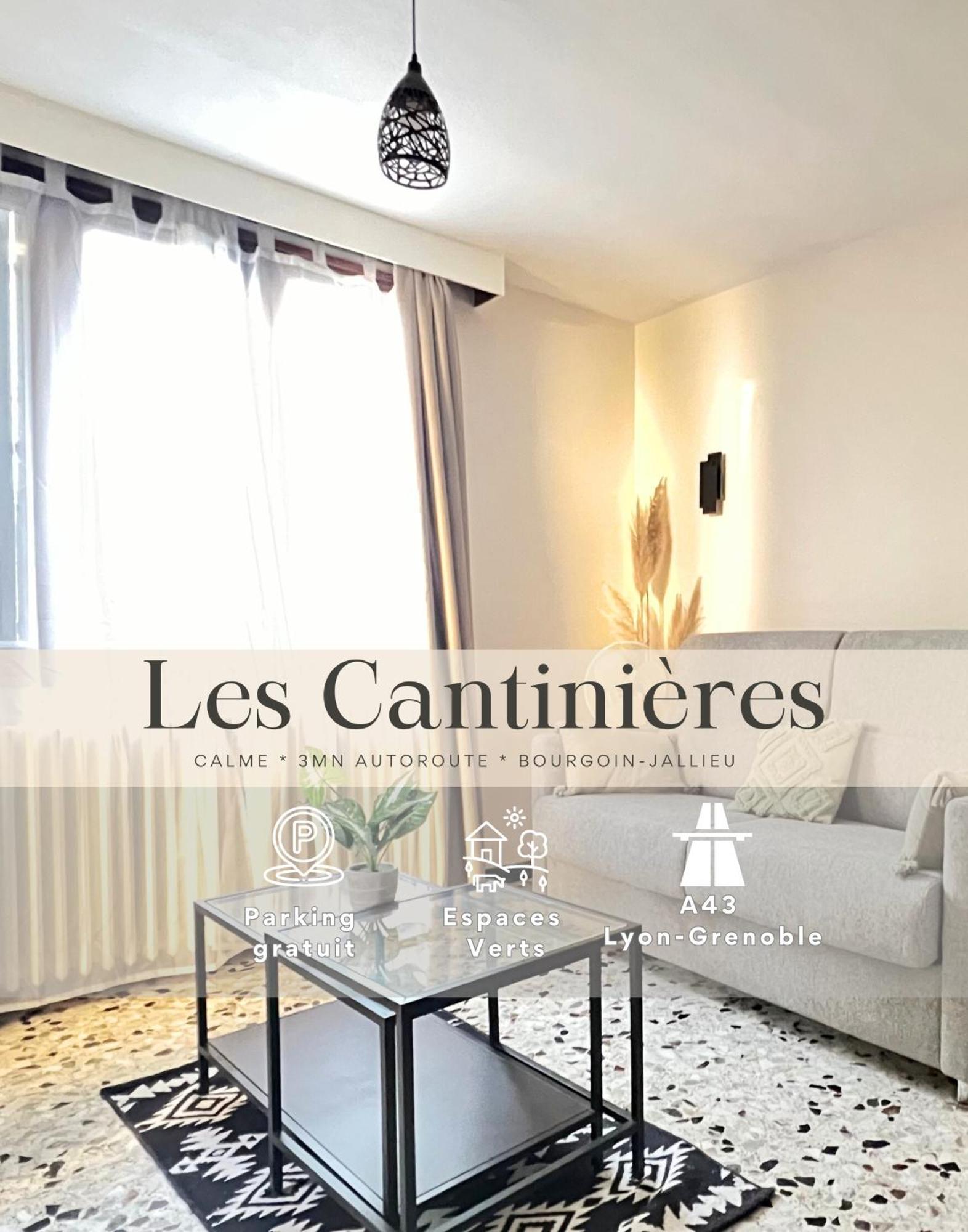 Les Cantinieres - Bourgoin Jallieu - Jardin Prive Ruy-Montceau Экстерьер фото